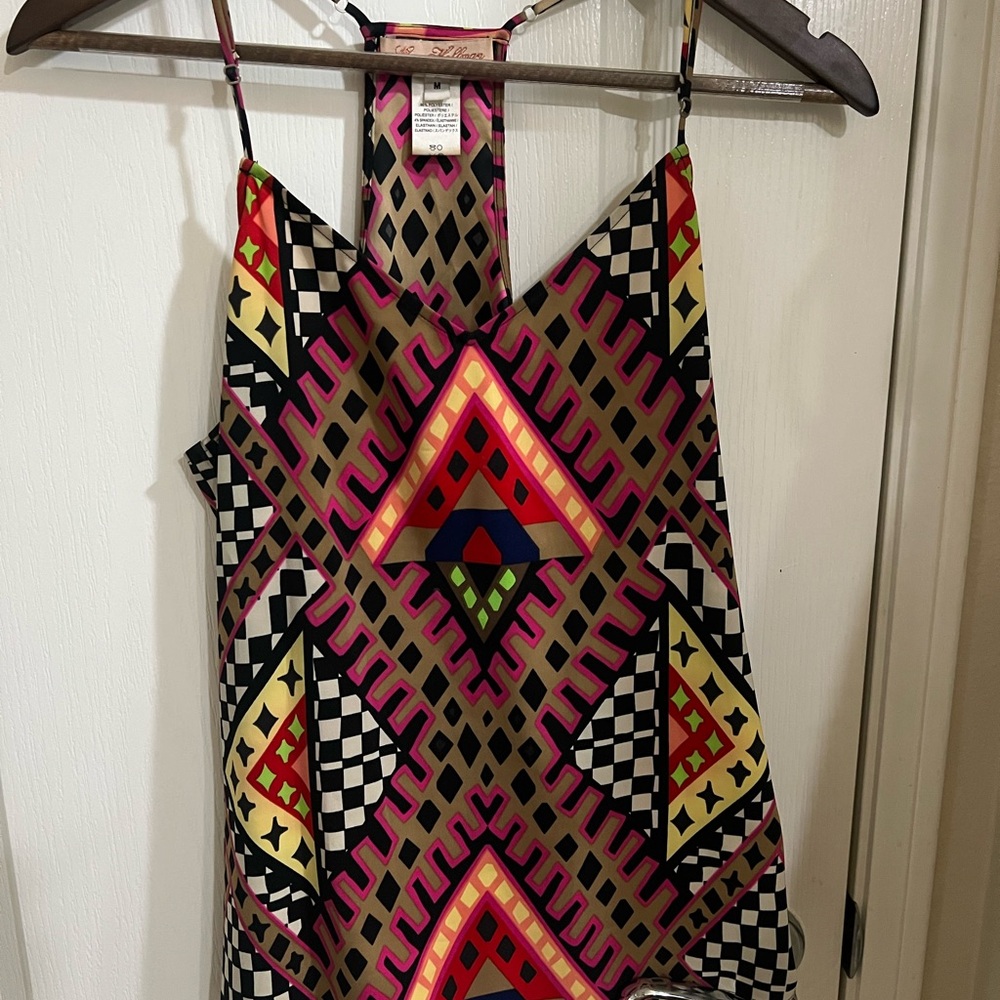 Mara Hoffman Geometric Multicolor Women's Top
